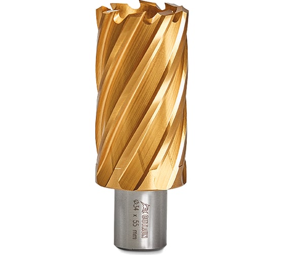 Изображение товара Сверло корончатое Cutrun 34x55 GOLD HWG55L-34