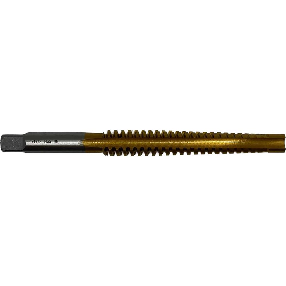 Изображение товара Метчик трапецеидальный TORNERI Tr 16x4 Р6М5 с покрытием TiN