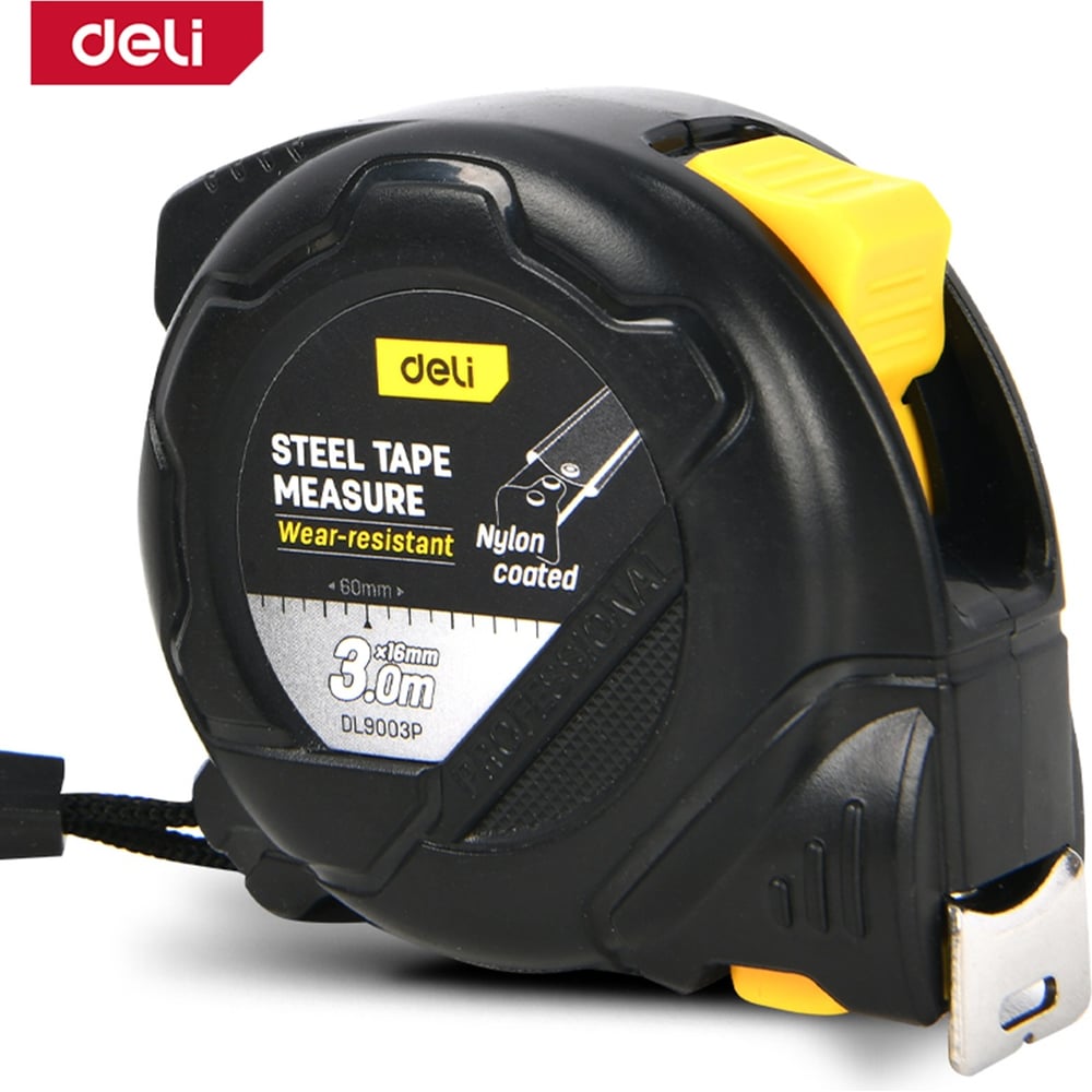 Изображение товара Профессиональная рулетка DELI DL9003P 3 метра