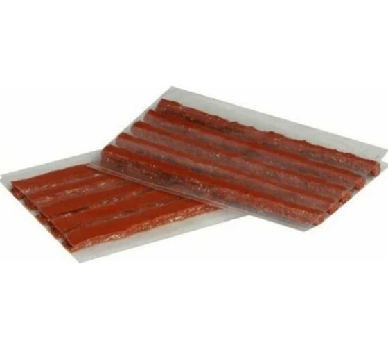 Изображение товара Жгуты для ремонта б/к шин AIRLINE 6*100мм, 50 шт, коричневые, ПВХ подложка, в коробке ATRS215