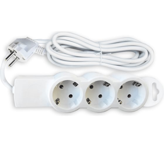 Изображение товара Сетевой удлинитель Спутник Mi303 CE 3*1,00мм 3м, Mi303CE 3*1.00мм 3м