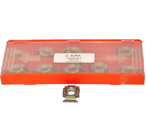 Изображение товара Кромочная пластина ILMA HW 16x22x5 R=2 09.20.16225.2