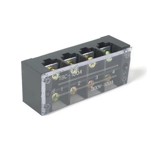 Изображение товара Блок зажимов HLT ТВ-10004 100A (10шт./уп.) 081-11-39