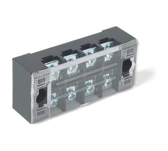 Изображение товара Блок зажимов HLT ТВ-2504 25A (50шт./уп.) 081-11-09