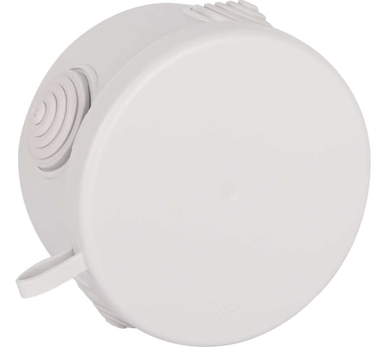 Изображение товара Коробка распаячная Рувинил для открытой проводки Тусо D 70мм H 50мм серая 67020М