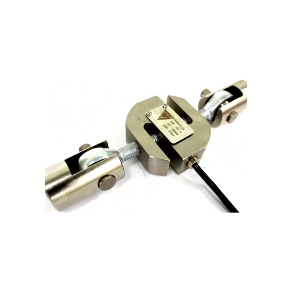 Изображение товара Датчик сило-весоизмерительный Уралвес тензометрический S-образный К-Р-16А-150кг с подвесами М8 00-00011230