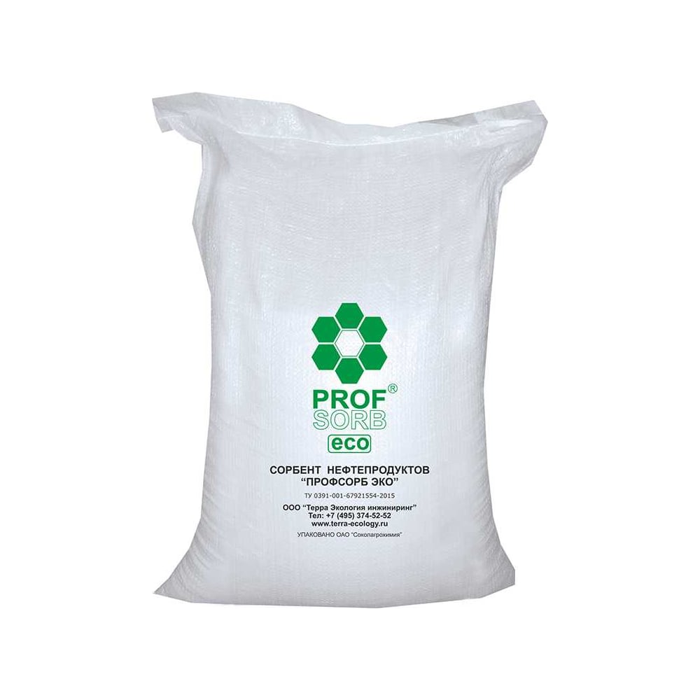 Сорбент нефтепродуктов Терра Экология ПРОФСОРБ ЭКО 12 кг SPE12
