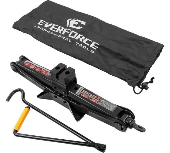 Изображение товара Домкрат механический EVERFORCE ромб, 2 т EF-10152A(61285)