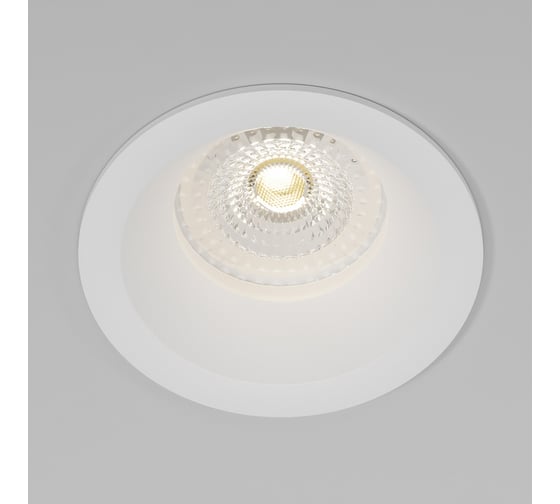 Изображение товара Светильник встраиваемый Elektrostandard 25061/01 GU10, белый, IP44 a070144