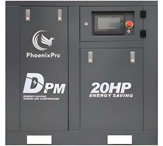 Изображение товара Винтовой компрессор PhoenixPro LPD7.5PM-8 (7,5kw,8bar,VSD ,IP23 Motor) 77648