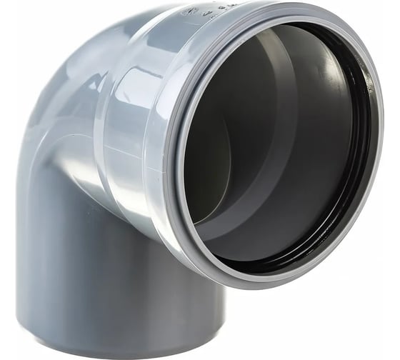 Изображение товара Отвод канализационный Millennium 110×87° — ПВХ фитинг для соединения труб 18065