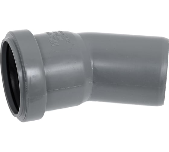 Изображение товара Отвод канализационный Millennium 50мм, 30 градусов 18057