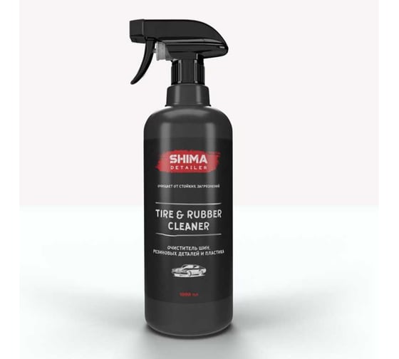 Изображение товара Очиститель шин, резиновых деталей и пластика SHIMA DETAILER "TIRE _ RUBBER CLEANER" 1 л 4610326360625