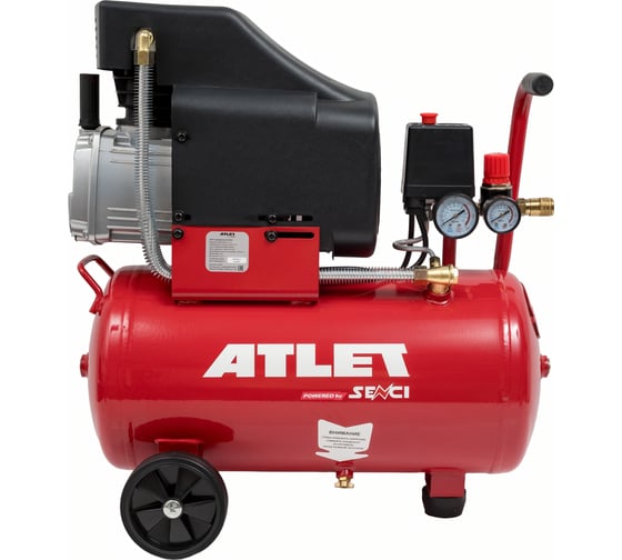Изображение товара Поршневой масляный компрессор ATLET (24 л, 8 бар, 170 л/мин) SC-DS24L