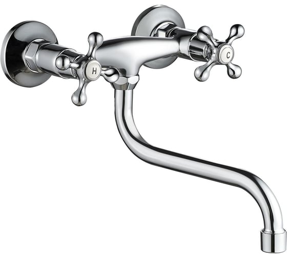 Изображение товара Смеситель для кухни настенный Wesnaart RASSVET, хром RAS02-190