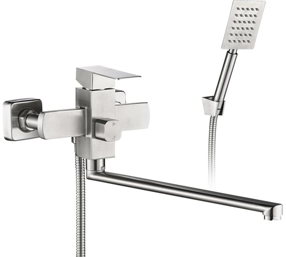 Изображение товара Смеситель для ванны Wesnaart KUBUS, сатин KUB13-320