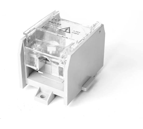 Изображение товара Распределительный блок проходной HLT РБП 95 (1x95-4x16 мм?) 232/100А (8шт./уп.) 081-07-11