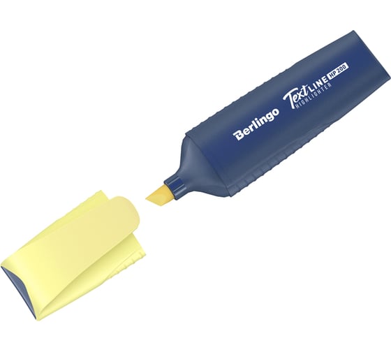 Изображение товара Текстовыделитель BERLINGO Textline HP200 пастельный цвет, ваниль, 1-5 мм T5017