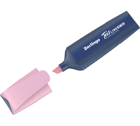 Изображение товара Текстовыделитель BERLINGO Textline HP200 пастельный цвет, фламинго, 1-5 мм T5019
