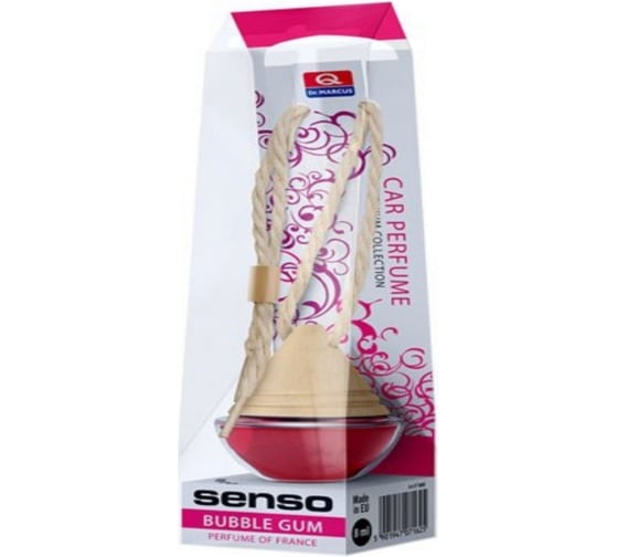 Изображение товара Ароматизатор Senso Wood Dr.Marcus бутылочка с деревянной крышкой, Bubble Gum №600