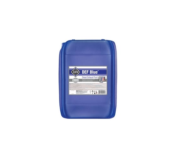 Изображение товара Жидкость для систем SCR дизельного двигателя AWM DEF BLUE мочевина, 10 л 430700010