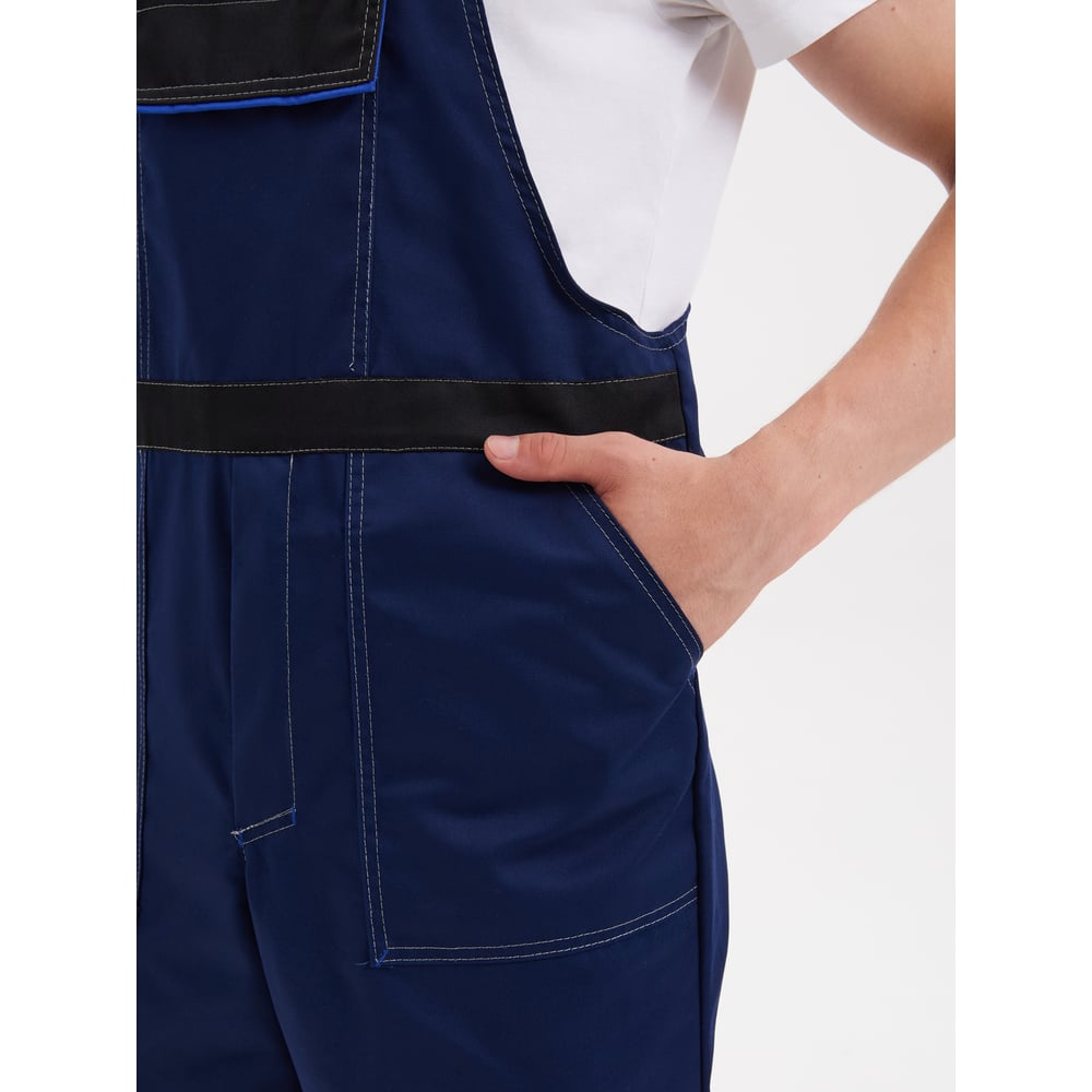 Изображение товара Костюм РАССО Система куртка и полукомбинезон синий черный василек