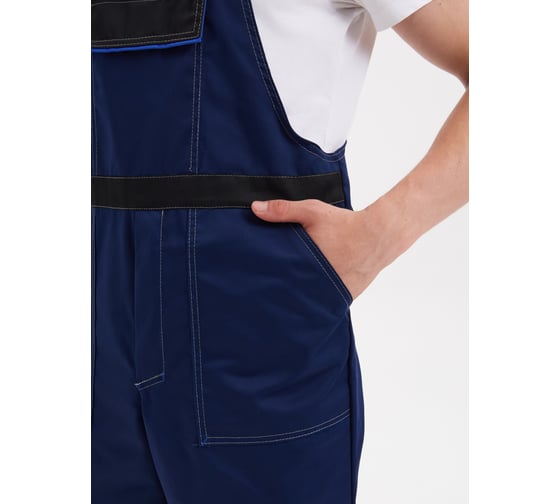 Изображение товара Костюм РАССО "Система", куртка+полукомбинезон, цвет синий/черный/василек, р 60-62/194-200 76494 (60/194)