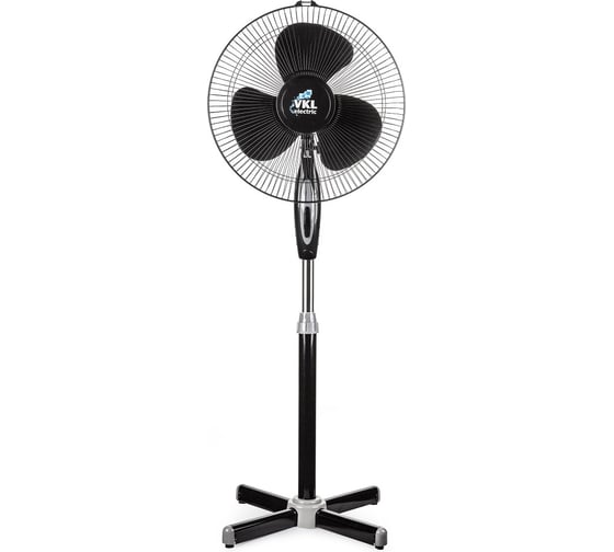 Изображение товара Вентилятор напольный VKL electric VGF-01 Black 40 Вт 3 режима чёрный 1200615