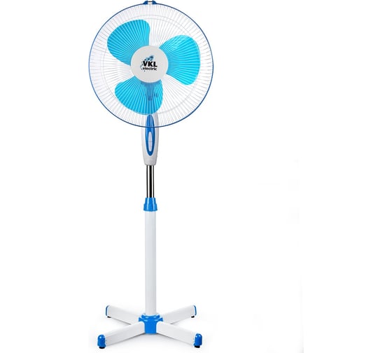 Изображение товара Вентилятор напольный VKL electric VGF-01 Blue 40 Вт 3 режима синий 1204404