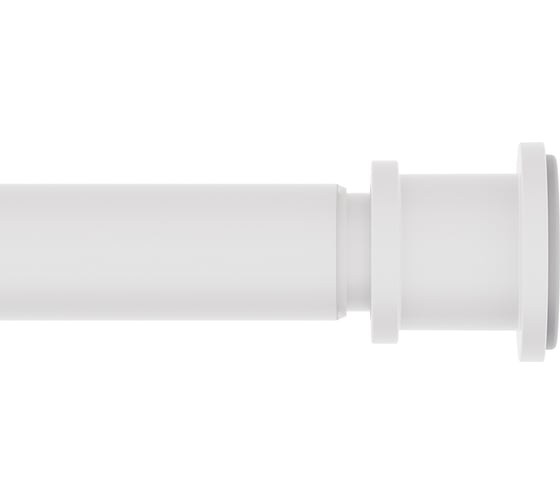 Изображение товара Карниз для ванной комнаты IDDIS Elegante 110-200 см, белый матовый RSW0120i14