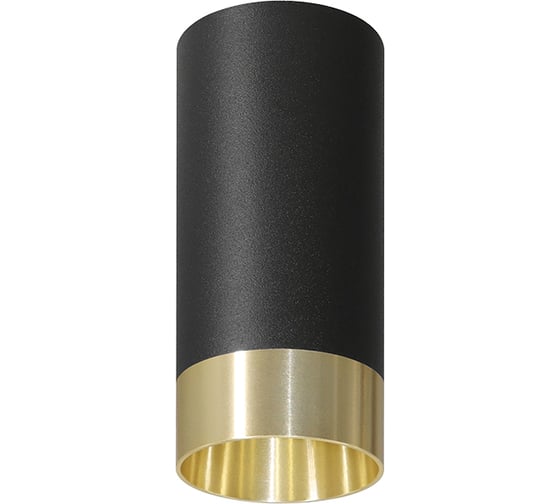 Изображение товара Накладной светильник Wolta Petite под лампу MR11 с цоколем GU10 Чёрный с золотом WSL-MR11/15BG