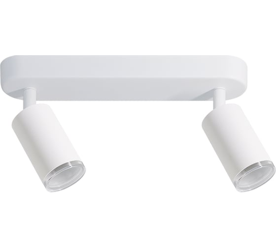 Изображение товара Накладной светильник Wolta AQUA двойной под лампу GU10 Белый матовый WSL-GU10/2W14W