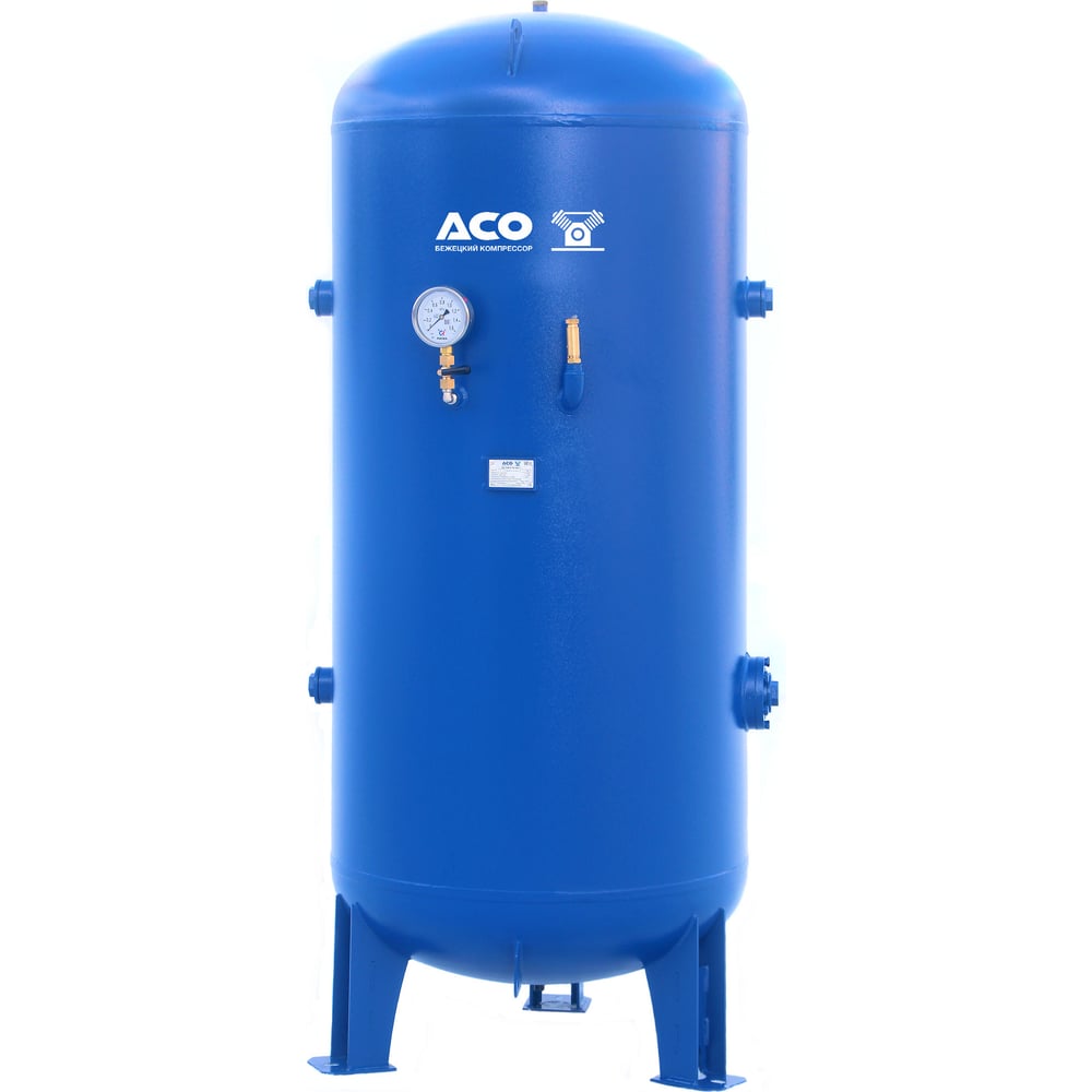 Изображение товара Ресивер Бежецк АСО РВ900/11 900 Лт для воды с 11 бар максимальным давлением