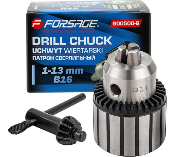 Изображение товара Патрон цанговый для дрели Forsage (1-13мм, B16)  F-G00500-B(61399)