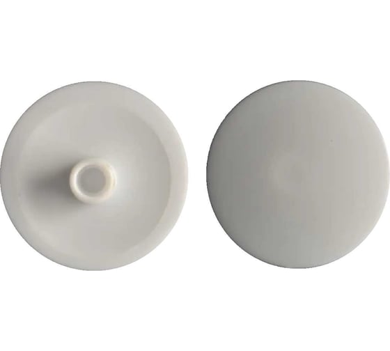 Изображение товара Заглушка на эксцентрик Левша 18 мм (20 шт), белый У5-1920.Б