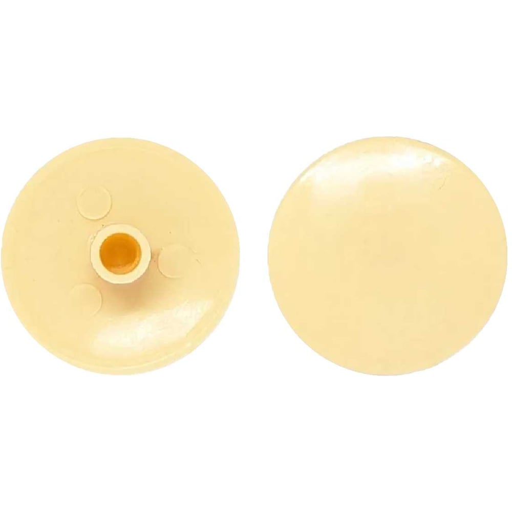 Изображение товара Заглушка на эксцентрик Левша 18 мм 20 шт бежевый