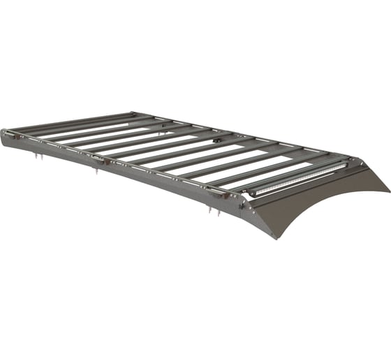 Изображение товара Багажник экспедиционный STC Nissan Patrol Y62 ШТОРКА дальний и рабочий свет STC-NPA/10-TR1-L1L3