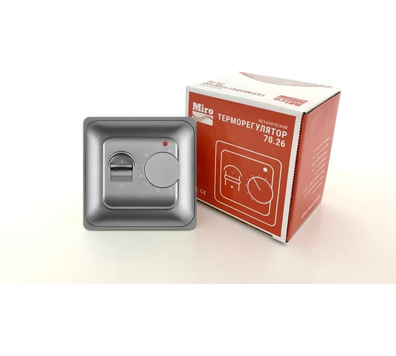 Изображение товара Терморегулятор Miro RTC 70.26 gray 2474