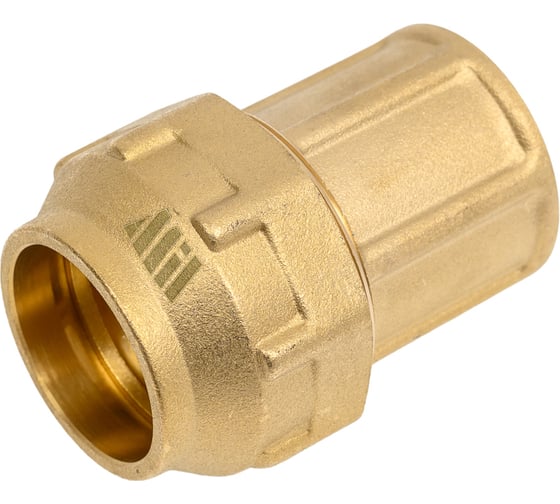 Изображение товара Муфта прямая латунная для ПНД труб Millennium 25-3/4" с внутренней резьбой PFBF2534 (710 3/4")