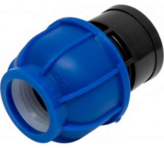 Изображение товара Муфта компрессионная для ПНД труб Millennium 25- 3/4 с внутренней резьбой PFMF2534