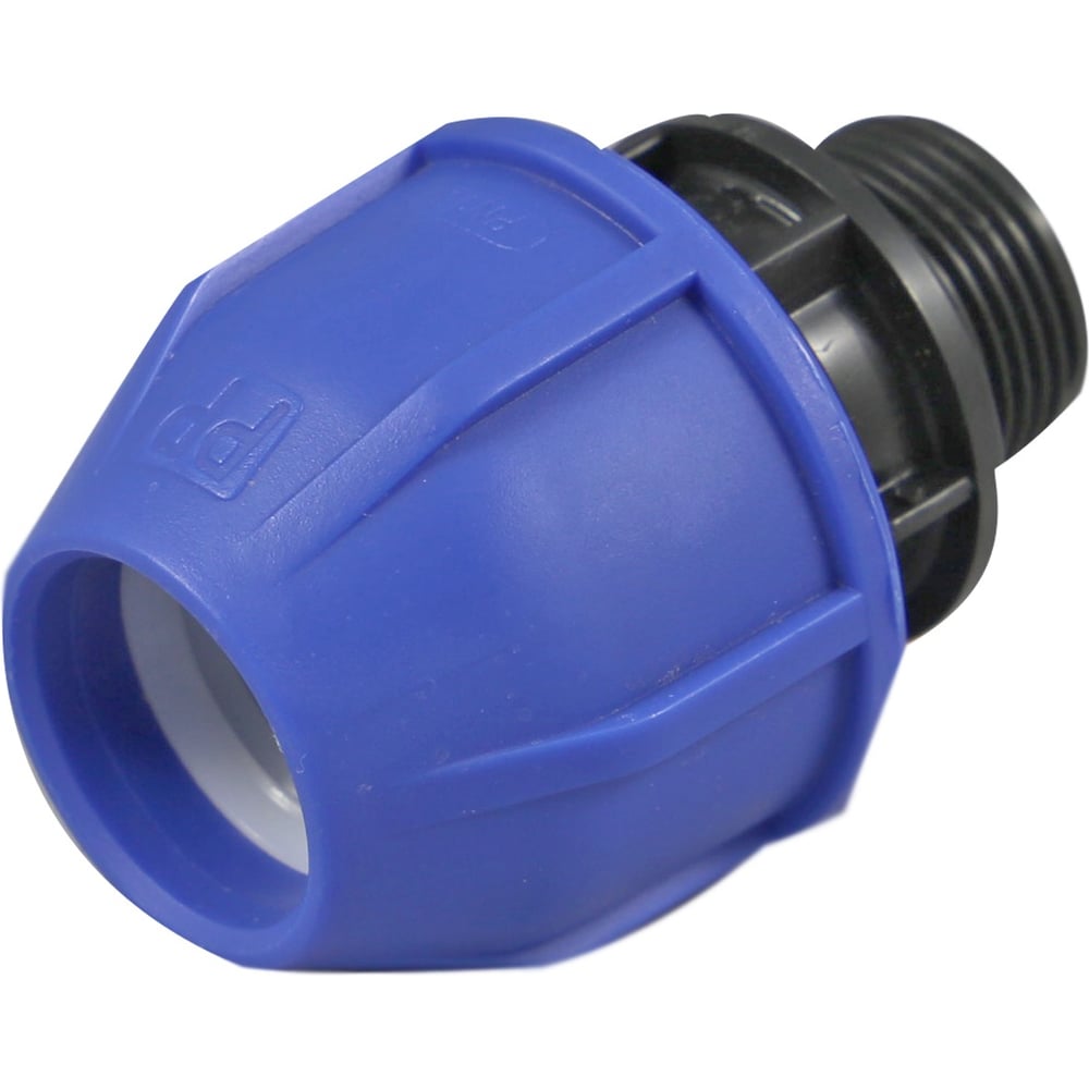 Изображение товара Муфта компрессионная Millennium 110-4 с наружной резьбой для ПНД труб