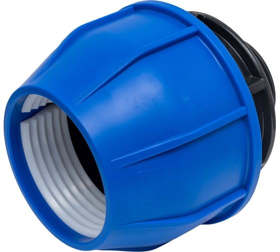 Изображение товара Муфта компрессионная для ПНД труб Millennium 110-3 с наружной резьбой PFMM11030