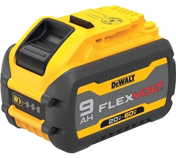 Изображение товара Аккумулятор Dewalt FLEXVOLT 20В 9Ач/60В 3Ач DCB609