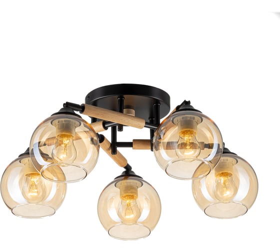 Изображение товара Люстра поворотная Citilux TIKA чёрная CL133151