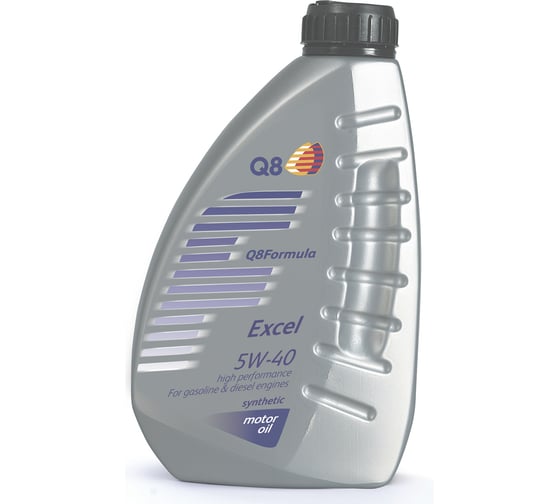 Изображение товара Моторное масло Q8 Formula EXCEL 5W-40, синтетическое, 1 л 101107201751