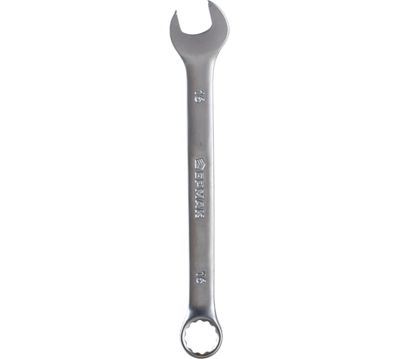 Изображение товара Рожково-накидной ключ ЕРМАК 16мм, матовый CRV 736-057