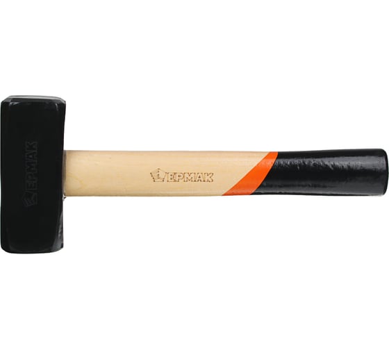 Изображение товара Кованая кувалда с деревянной ручкой ЕРМАК 2000гр. 662-414
