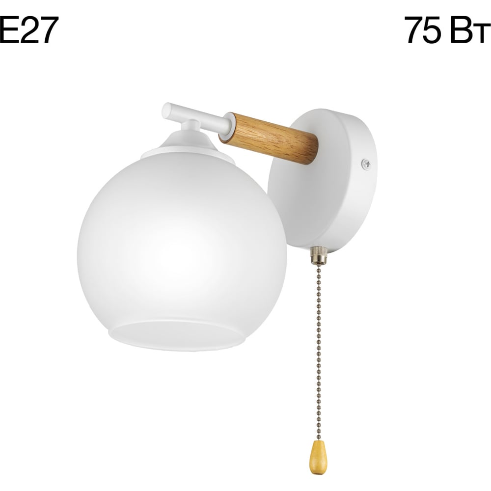 Изображение товара Бра Citilux TIKA белое CL133410 с выключателем