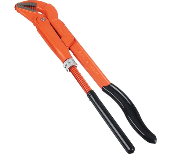 Изображение товара Трубный рычажный ключ ЕРМАК изогнутые губы, р-р 1" 655-017