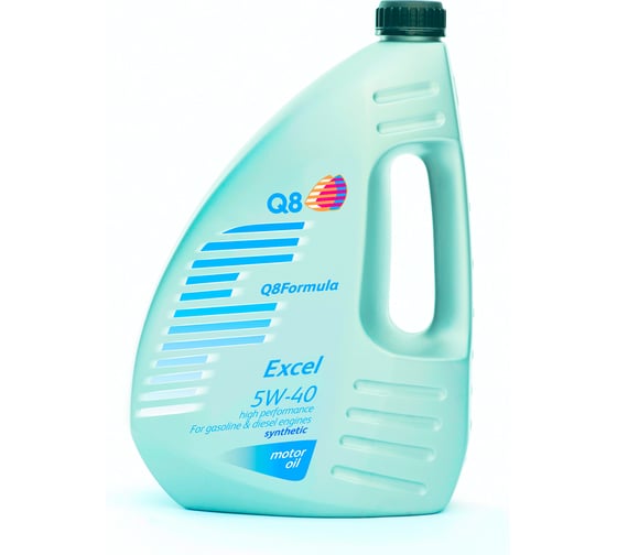 Изображение товара Синтетическое Моторное масло Q8 Oils Formula EXCEL 5W-40, 4 л 101107201654